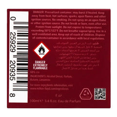 Milton Lloyd Color Me Dark Red Femme Eau De Parfum, For Women - 100ml