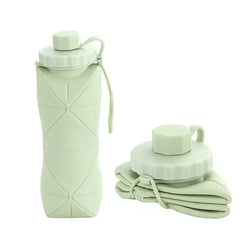 Silicone Folding Portable Reusable Bottle - 600ml