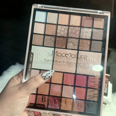Mocallure Eyeshadow + Highlighter palette