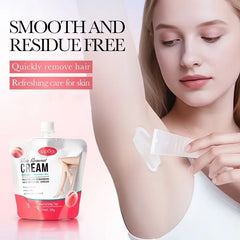 Sadoer Peach Silky Cleansing Hair Removal Cream - 30g