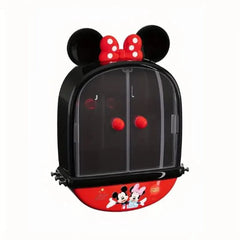 Mickey & Minnie Mouse No-Drill Wall-Mounted Cosmetic Organizer