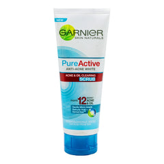 Garnier Pure Active Anti-acne White Scrub - 100ml