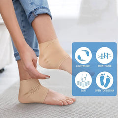Silicone Heel Protector Moisturizing Gel Sock