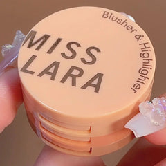 Miss Lara 3-in-1 Blush & Highlighter Palette