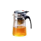Effortless Tea Infuser Glass Teapot with One-Click Separation Elegant For Serve - 750ml