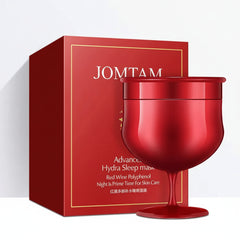 JOMTAM Moisturizing Brightening Red Wine Sleeping Gel Mask