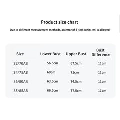 Women's Leopard print Comfortable Non-wire Bra