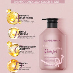 Leaderhair Professional Shampoo Color Lock Protecting - 330ml