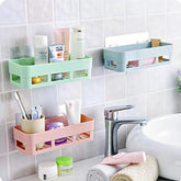 Plastic Rectangular Wall Shelf Storage Organizer