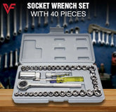 Aiwa 40-piece socket wrench set