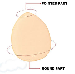 Top Beauty Mini Finger Puff - 12 Pcs