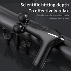 Massage Gun Electric 5 in 1 Double-Headed Electric Massager Gun Full Body Massager