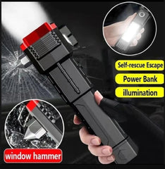 Multifunction 8in1 Portable Led Rechargeable Torch Flashlight