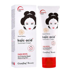 GUANJING Kojic Acid Fade Spots SPF 50 Sunscreen Cream - 100ml