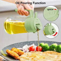 Fryer Air Oil Spray Olive Oil Spray Bottle - 500ml