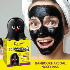Disunie Nose Mask Blackhead Remover Patches Bamboo Chrcoal Nose Cleaning - 50g