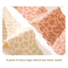 Women's Leopard print Comfortable Non-wire Bra