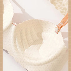 Women's Leopard print Comfortable Non-wire Bra