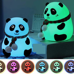 Cute Silicone Panda Lamp Night Light