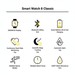 Smart Watch 8 Classic - Each