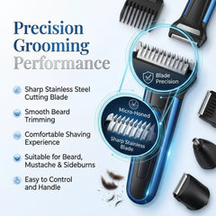 Kemei KM-6332 Electric Hair Clipper 3 in 1 Grooming Kit