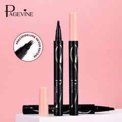 Precision Liquid Eyebrow Pen – 4-Sided Angle Tip & Waterproof Formula