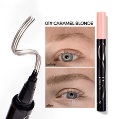 Precision Liquid Eyebrow Pen – 4-Sided Angle Tip & Waterproof Formula