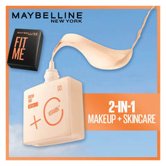Original Maybelline - Fit Me Fresh Tint Spf 50 + Vitamin C Foundation
