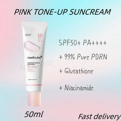 Medicube PDRN Pink Tone Up Sun Cream - 50ml
