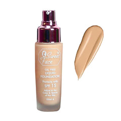Sweet Face Oil Free Liquid Foundation SPF 15 - 55ml