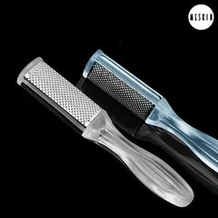 Double Sided Transparent Steel Foot Filer Pedicure & Dead Skin Remover