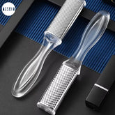 Double Sided Transparent Steel Foot Filer Pedicure & Dead Skin Remover