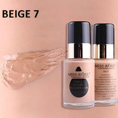 Miss Rose Waterproof Moisturizing Oil Free Full Coverage Foundation - 30ml