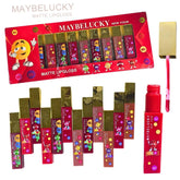 Maybelucky Matte Lipgloss Set (12 Pcs)