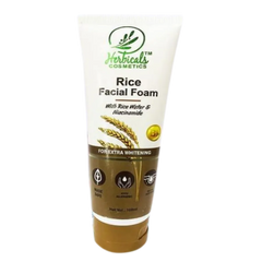 Herbicals Rice Face Wash for Extra Whitening - 100ml