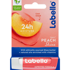 Labello Peach Shine Lip Balm – 4.8g