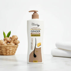 Nisa Natural Ginger Longer & Stronger Hair Shampoo - 400ml