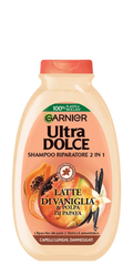 Garnier Ultra Dolce Vanilla Milk and Papaya Pulp 2in1 Shampoo - 300ml