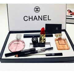 Chanel 5 In 1 Gift Set Makeup Perfume Box - Dubai - 100% Original Testers