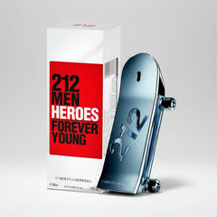 Carolina Herrera 212 Men Heroes Forever Young EDT for Men - 90ml