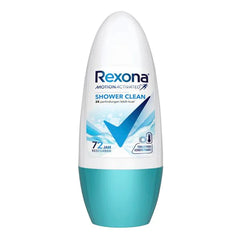 Rexona Women Shower Clean 72H of Freshness Deodorant Roll-on, 45ml
