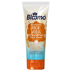 Bloomo Rice Milk Foaming Face Wash - 100ml