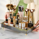 Multipurpose Transparent cosmetics storage Tray
