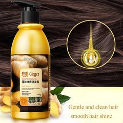 Bioaqua Plant Extract Fluffy and Refreshing Ginger Shampoo - 400g