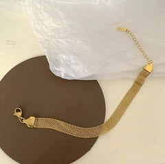 Stainless Steel mesh chain bracelet