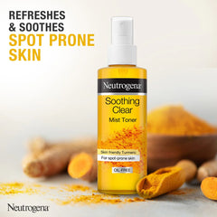 Neutrogena Soothing Clear Turmeric Mist Toner - 125ml