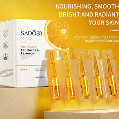 Sadoer Vitamin C Tenderness Essence - Fresh Orange Serum - 2ml x 20pcs