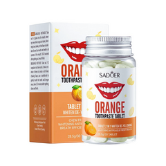 Sadoer 2 in 1 Solid Toothpaste Tablets 28.5g