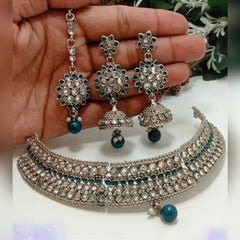 Kundan choker necklace set