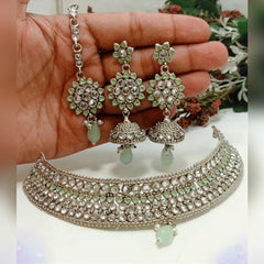 Kundan choker necklace set